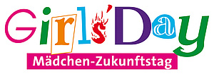 [Translate to English:] Girls'Day Logo (Kompetenzzentrum Technik-Diversity-Chancengleichheit e. V.)